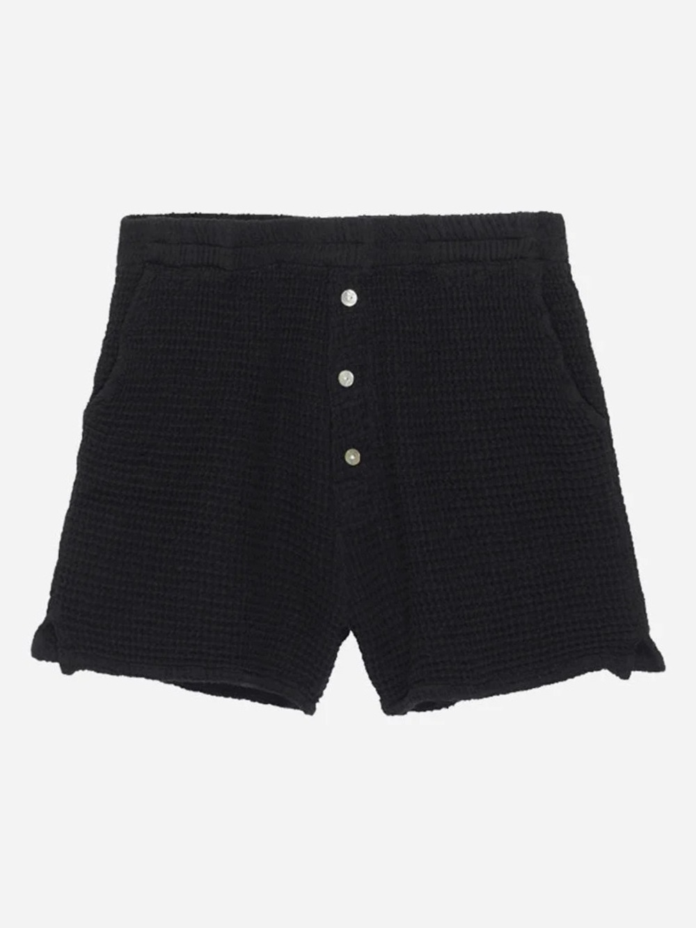 Donni Waffle half zip pullover and Shorts - Picture 4 of 9